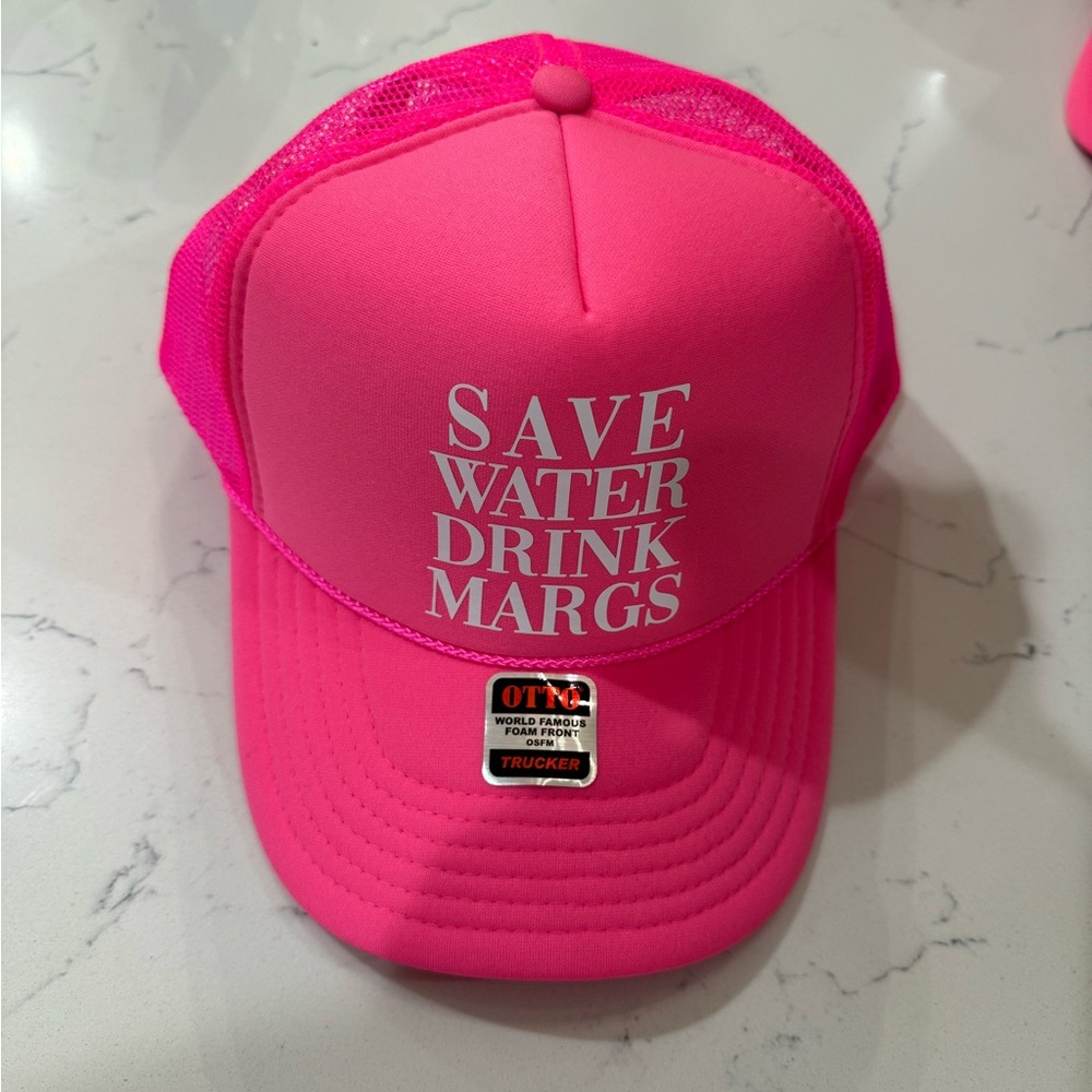 SAVE WATER DRINK MARGS SnapBack Trucker Hat